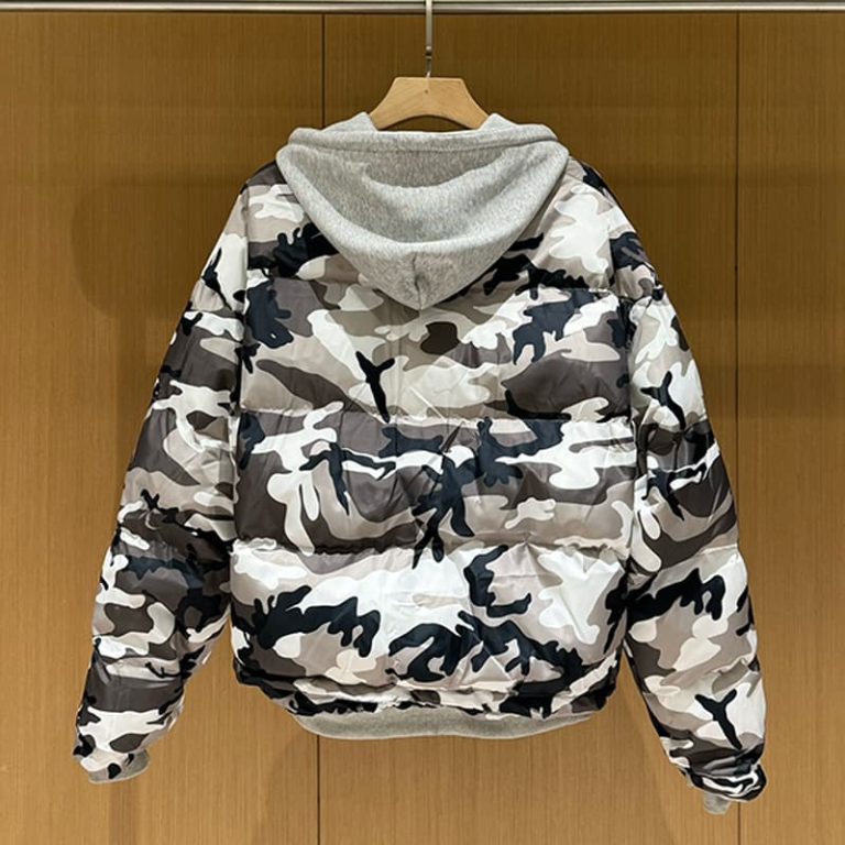 BALENCIAGA Best Quality Reversible Camouflage Jacket-3