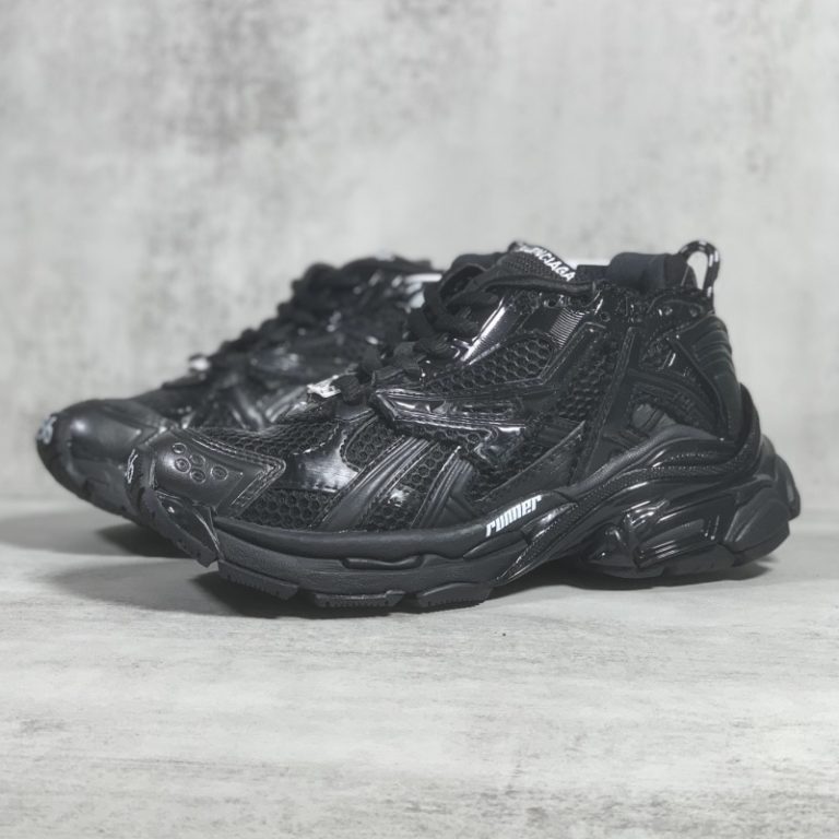 Balenciaga Mens mesh Runner Sneakers womens Platform Trainers-7