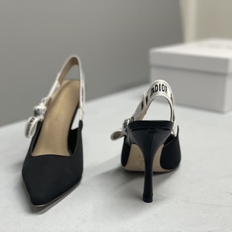 Dior Top quality women braiding High heels slippers SH013 1