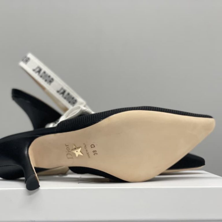 Dior Top quality women braiding High heels slippers SH013 3