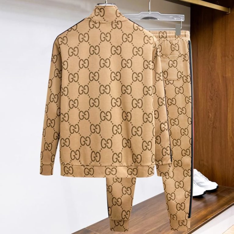 Gucci Men Full body logo long tracksuits-2