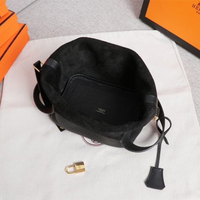 Hermes Taurillon Clemence Picotin Lock bag-4