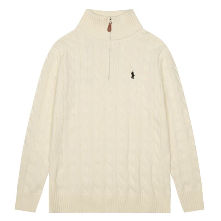 Ralph Lauren Classic Embroidered War Horse Logo Crew Neck Sweater-2