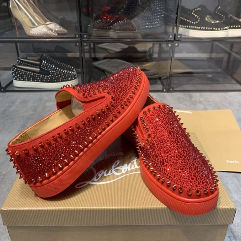 myriad of sparkling strass Flat shoes sneakers1
