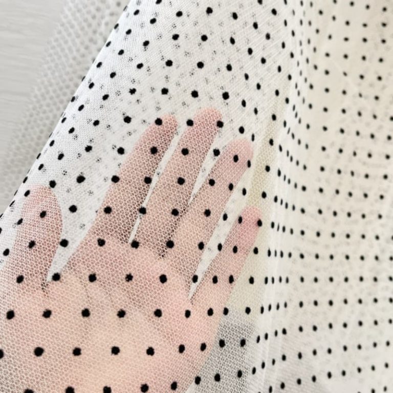 Zimmermann High Quality beige black polka dots sleeveless sling flocking lace patchwork tulle mesh midi dress 100%polyester100%viscose lining-6