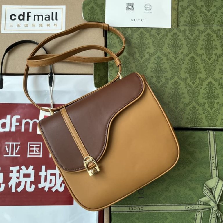 GUCCI best quality Women Equestrian Style Shoulder Bag Crossbody Bag Equestrian Style Flap Design-5