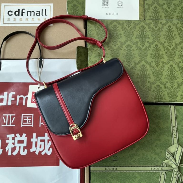 GUCCI best quality Women Equestrian Style Shoulder Bag Crossbody Bag Equestrian Style Flap Design-7