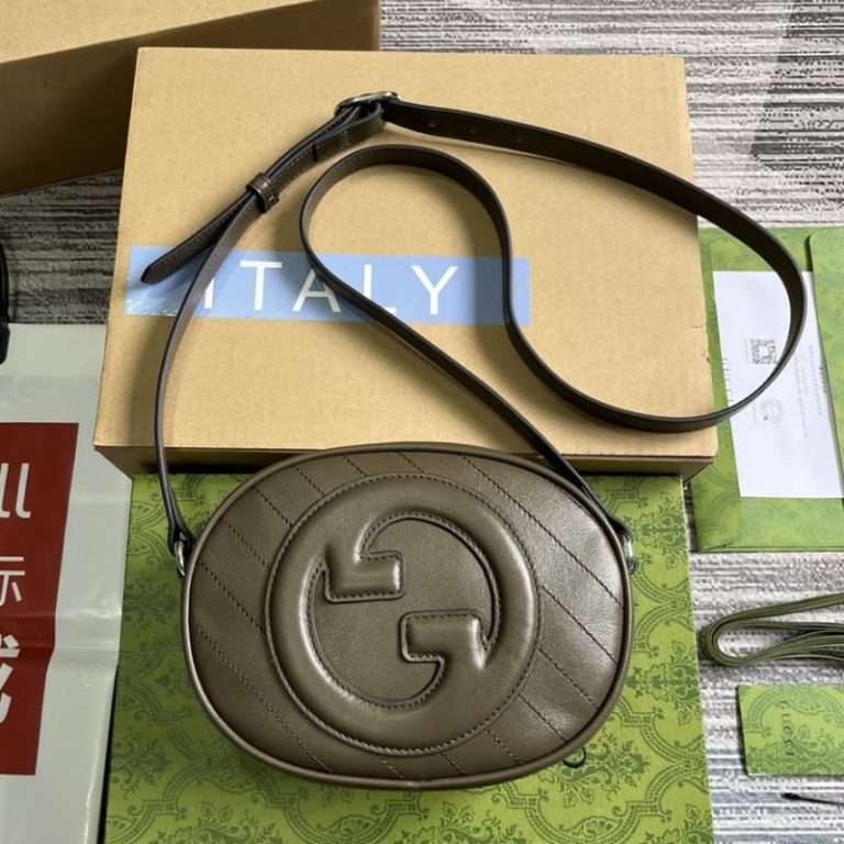 GUCCI best quality mini women shoulder bag Interlocking double G logo design-6