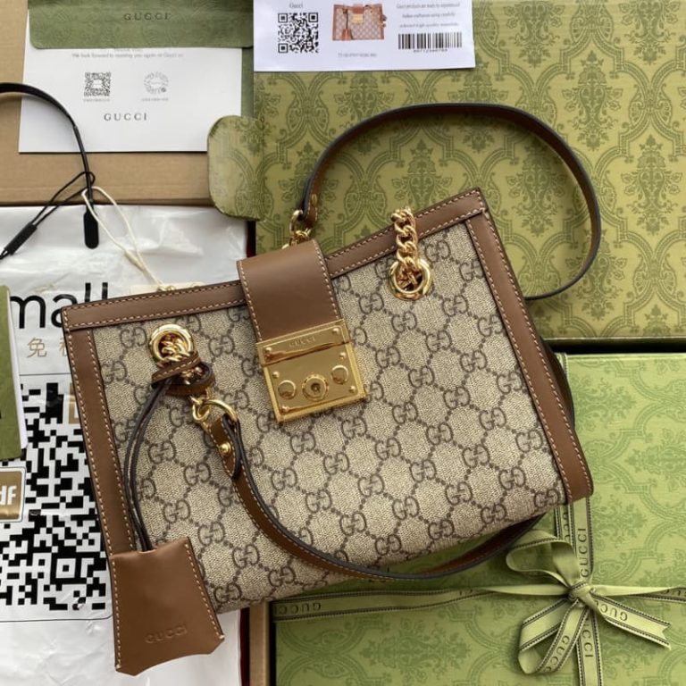 GUCCI best quality mini women shoulder bag Tote bag with signature embellishment on front-7