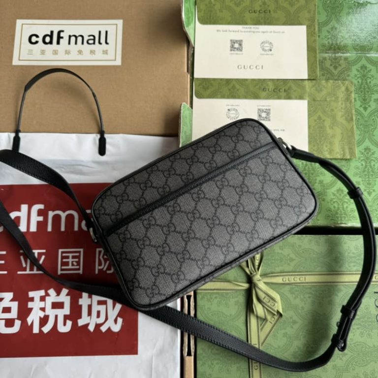 GUCCI best quality women mini shoulder bag men crossbody bag decorated with iconic pattern on front-4