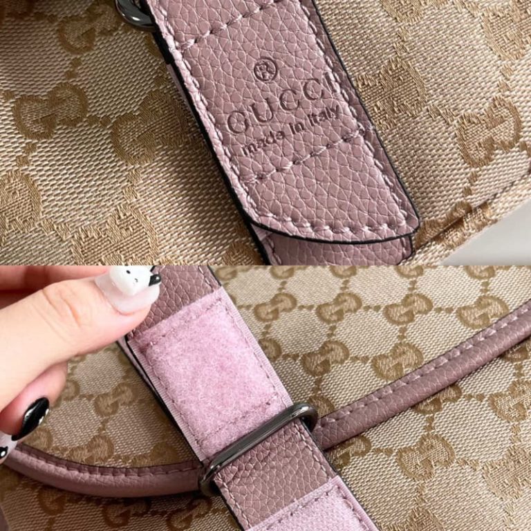 Gucci high quality GG Canvas Double Belt Flap Messenger-4