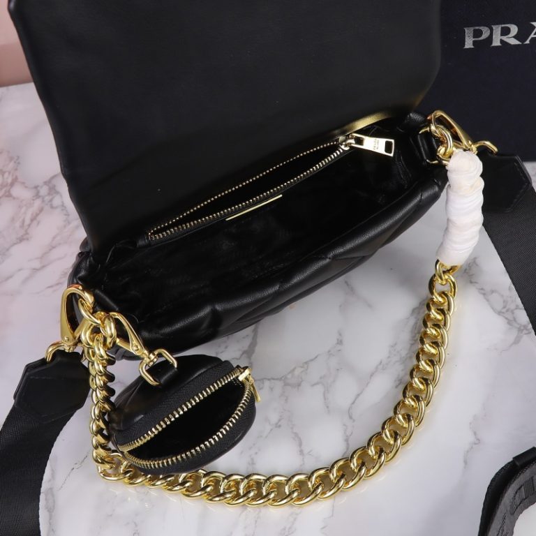 Prada System Patchwork Shoulder Bag-6