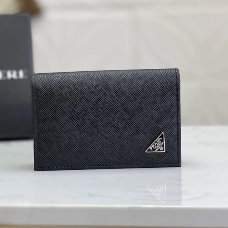 Near-Prada Elegance Men's Wallet Card Holder