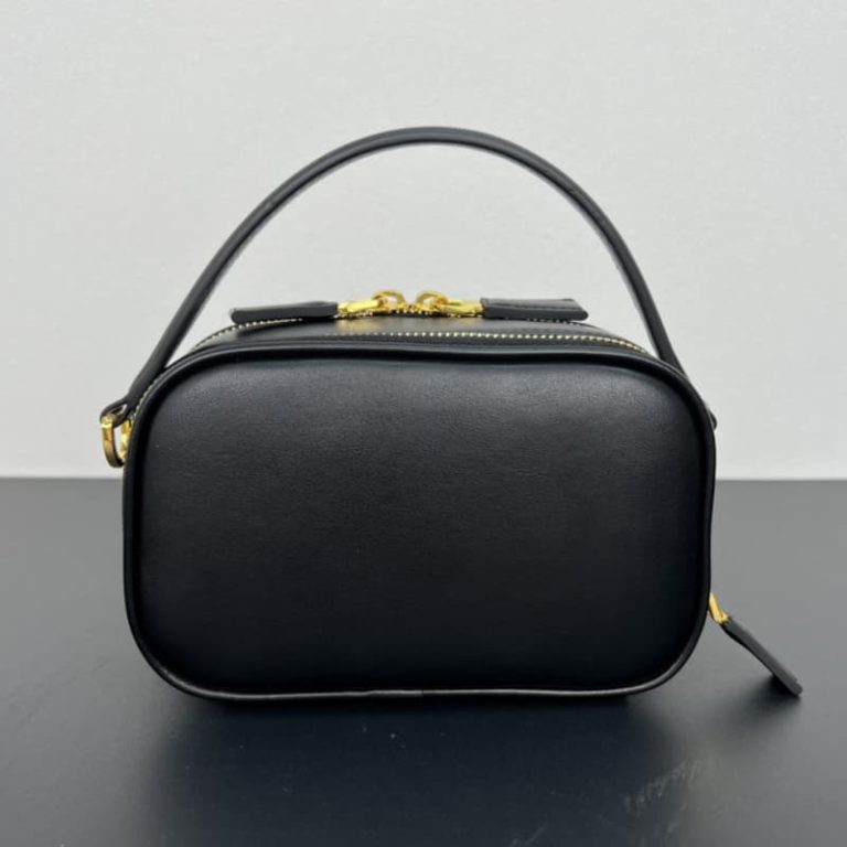 High quality Mini handbag Square design with double zippered bag opening-4