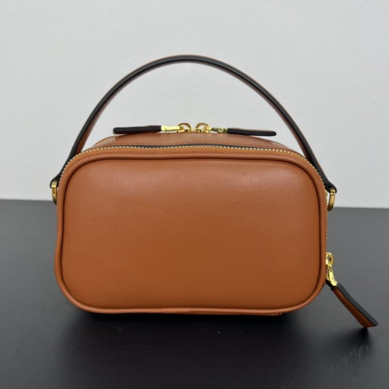 High quality Mini handbag Square design with double zippered bag opening-6