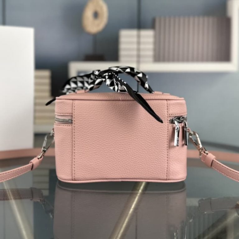 High quality Prada cosmetic bag women shoulder bag square large capacity handbag front iconic logo pattern-2