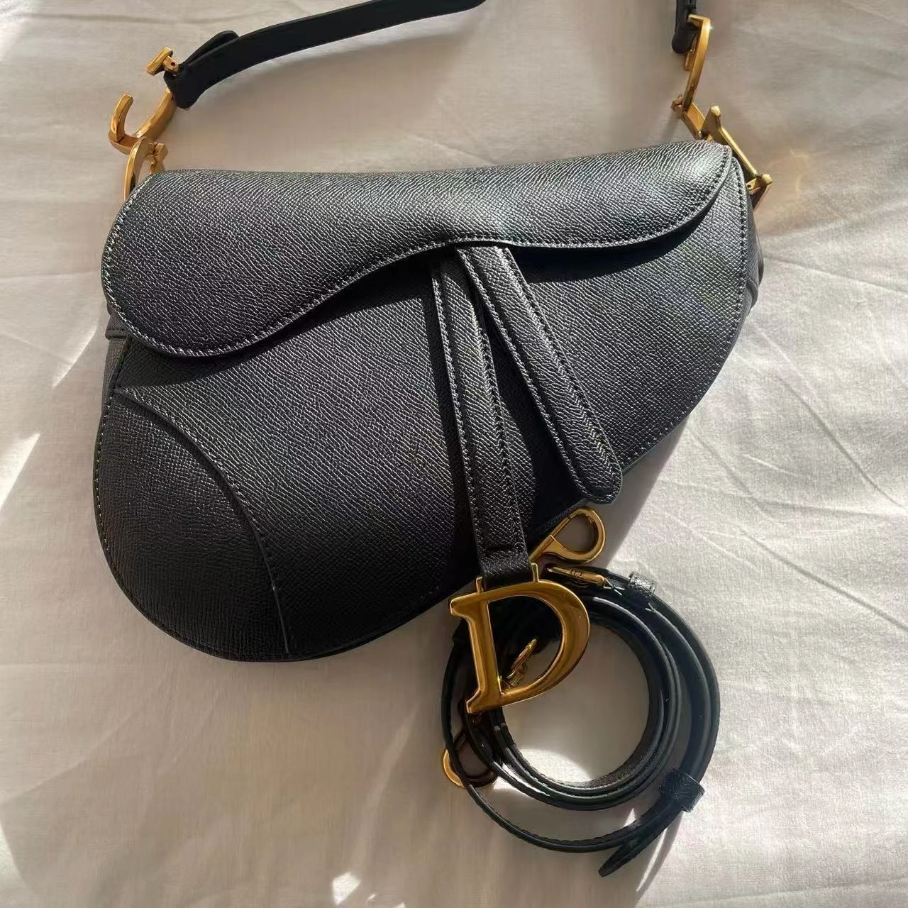 the Dior Mini Saddle Bag'