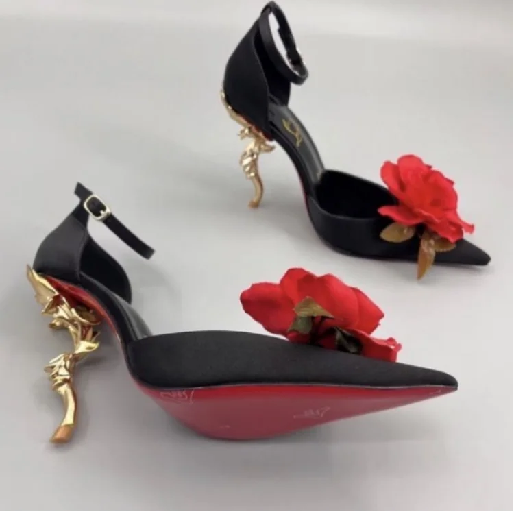 Red stiletto heels