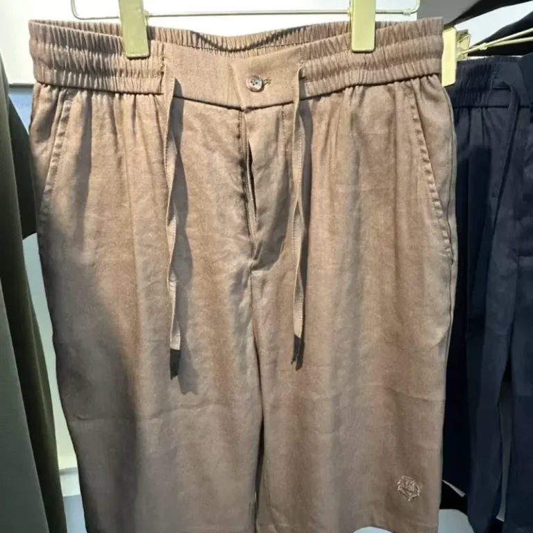 Loro Piana Fashionable casual versatile men shorts Simple super invincible casual versatile style Casual lazy style-3