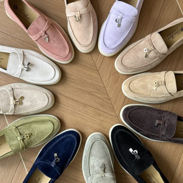 Loro Piana Summer Walk loafers Suede casual shoes Upper imported sheep suede-2