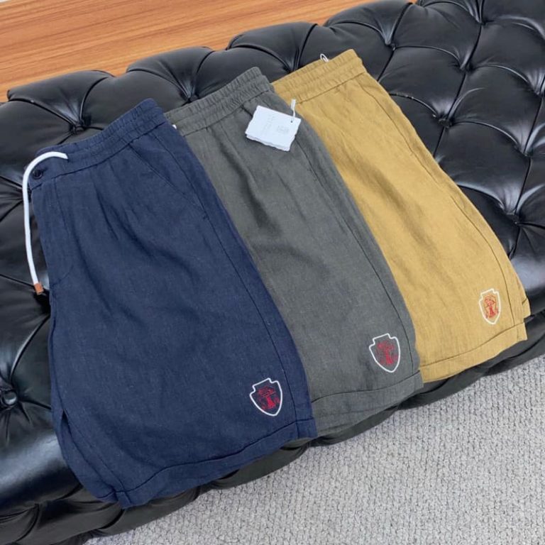 Loro Piana latest casual linen shorts casual and versatile casual and lazy style customized imported linen fabric-1